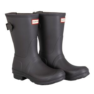 Hunter Women’s Original Short Back Adjustable Rain Boots - Size 8